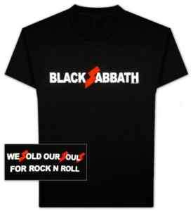 BLACK SABBATH   WE SOLD OUR SOUL T Shirt  