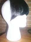 THE BEST CLIP ON IN HUMAN HAIR BANGS 7 INCH #1 BLACK