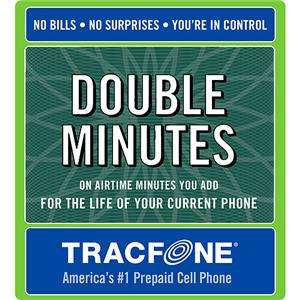 Double Minutes for Life Card Tracfone  