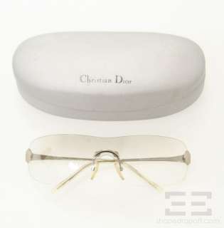 Christian Dior Silver & Light Gray Absolute Sunglasses 22B 120  