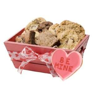 Geoff & Drews Be Mine Love Crate   6 Cookies, 2 Brownies Crate & Be 