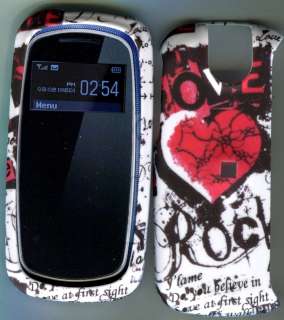  Impact P7000 at&t Case Cover Hard Snap on Covers Love Rck  