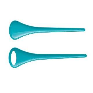 Koziol RIO 3601013 Salad Servers, Solid Lagoon Blue