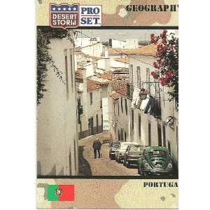  Desert Storm Pro Set GEOGRAPHY PORTUGAL Card #47 