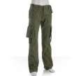 prps khaki green cotton milt cargo pants