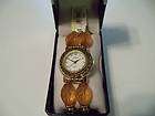 Bay Studio Ladies Watch New in Box Apricot Bead Band
