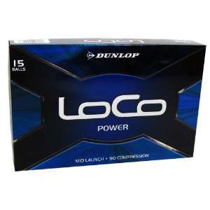  Dunlop Golf   LoCo PowerGolf Balls 1 Pack Sports 