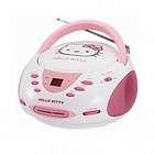 Pink Hello Kitty KT2024A Stereo CD Boombox W/Aux Input
