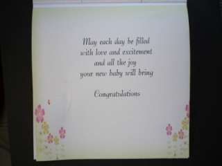 NEW BABY / PREGNANCY CONGRATULATIONS CARD 3D / handmade  