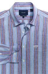 Façonnable Club Fit Stripe Linen Shirt Was $155.00 Now $99.90 35% 