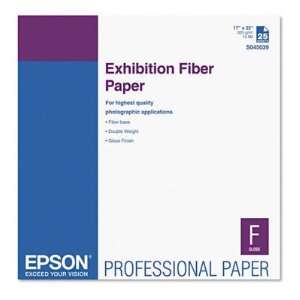  Epson Exhibition Fiber Paper 17x22   25 Sheets 