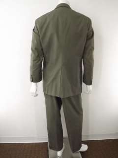 mens blazer pant suit Brooks Brothers green M 43R 43 R  
