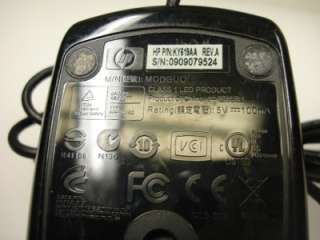 HP MODGUO KY619AA USB 3 Button Optical Wheel Mouse  
