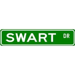  SWART Street Name Sign ~ Family Lastname Sign ~ Gameroom 