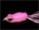 Soft Bait Lure Pink Hollow Frog Bass Pike 1/2 OZ LF08  