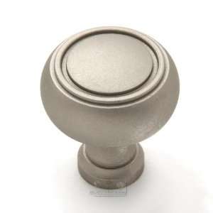  Classic brass 1 1/4 (32mm) knob in weathered nickel