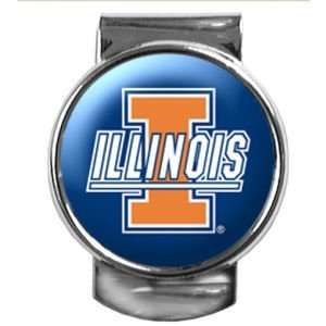  Illinois Fighting Illini Money Clip 35MM Sports 