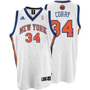 Eddy Curry Jersey adidas White Swingman #34 New York Knicks Jersey 
