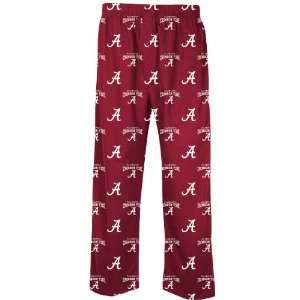  Alabama Crimson Tide Mens Supreme Crimson Pajama Pants 