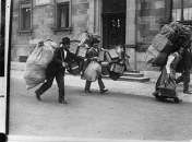 early 1900s photo Basket peddlers  