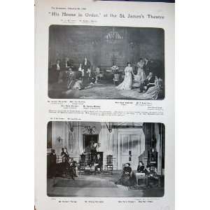  1906 House Order St James Theatre Hawkins Swete Faber