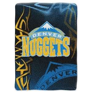  Denver Nuggets NBA Royal Plush Raschel Blanket (Fierce 