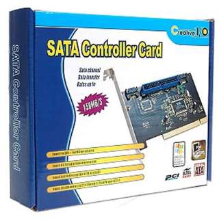 VIA VT6421A IDE & SATA RAID PCI Controller Card  