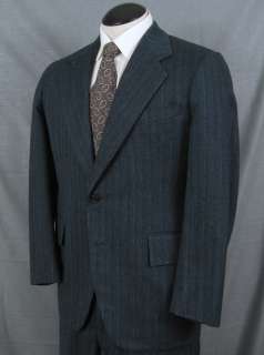 Freeman & Son VTG heavy wool flannel suit, ~40R  