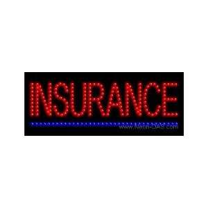  Insurance LED Sign 8 x 20