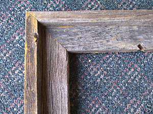 PICTURE FRAME  BARNWOOD UNFINISHED RUSTIC 24x36  