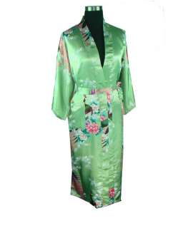 Charming Chinese Silk Womens Kimono Robe Gown  