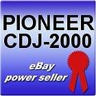PIONEER CDJ 2000 MULTI MEDIA/FORMAT PRO AUDIO DJ DIGITAL CD/DVD/ 
