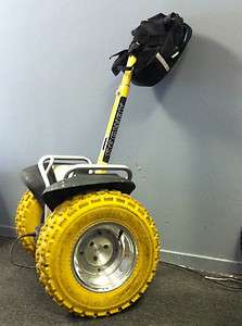 Used Yellow Segway with Yellow Tires  