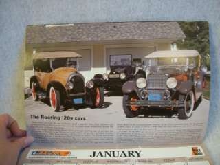 Old Cars Magazine 1995 Company Cars Collectors Calendar  
