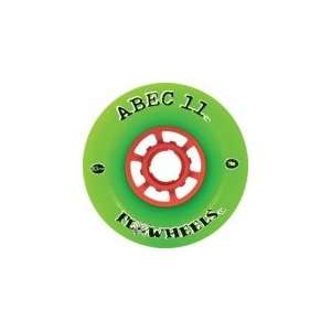  Abec 11 Flywheels Green Longboard Wheels   83mm 78a (Set 