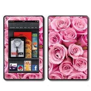  Kindle Fire Skins Kit   Gorgeous Pink Roses Flowers Rose Beautiful 