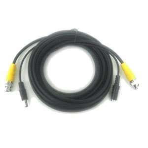   BNC Male (Plug) & DC Male Siamese Patch Cable 100 Ft  MMA B59DCX 100