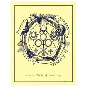  Goetic Circle Poster parchment 