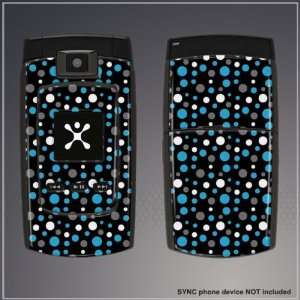    Samsung Sync blue/white dots Gel skin sy g25 