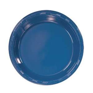  7 Plastic Disposable Plates 50 Ct   Royal Blue Kitchen 