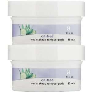  Almay Oil Free Eye Makeup Remover Pads 15 Pads Beauty