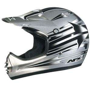  AFX Youth FX 6R Ultra Helmet   Large/Silver Multi 