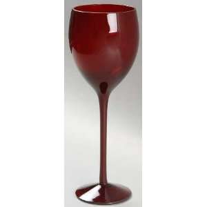  Artland Crystal Midnight Rouge Water Goblet, Crystal 