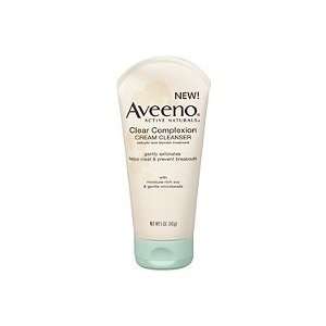  Aveeno Clear Complexion Cream Cleanser (Quantity of 4 