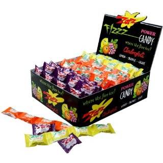 Zotz Fizz Power Candy, Cherry, Apple, and Watermelon Flavors (Pack of 