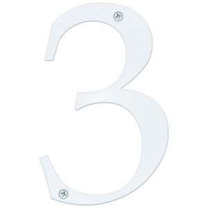  Blink Antique House Numbers in White   3 Patio, Lawn 