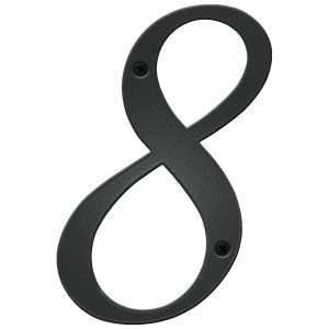  Blink Corsica House Numbers in Black   8 Sports 