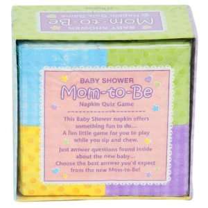 Baby Shower Napkin Trivia Game 