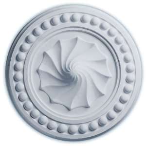  15 3/4OD x 2P Foster Shell Ceiling Medallion