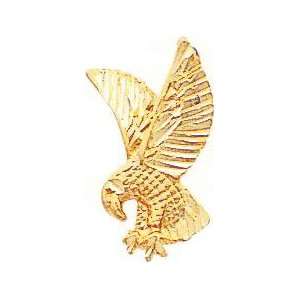  14K Gold Eagle Charm Jewelry